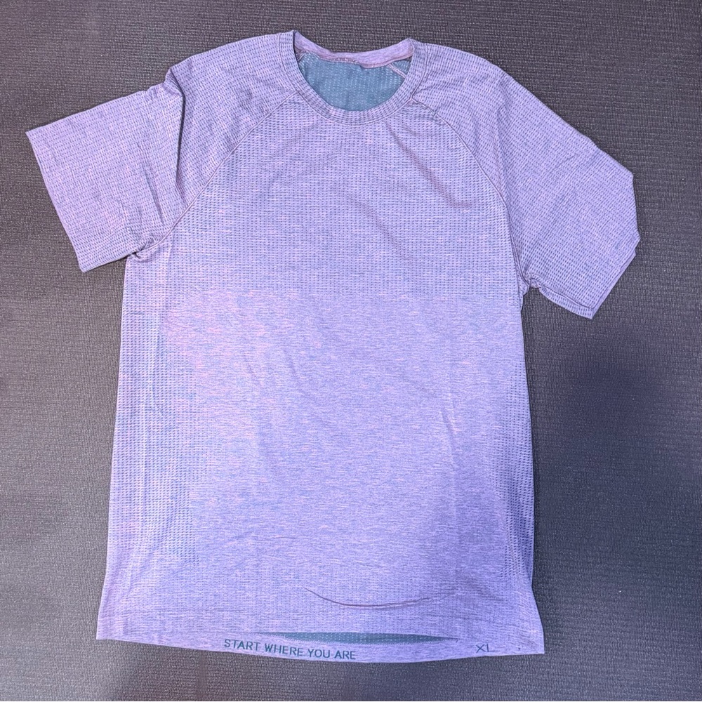 lululemon athletica Lavender Short Sleeve Tee